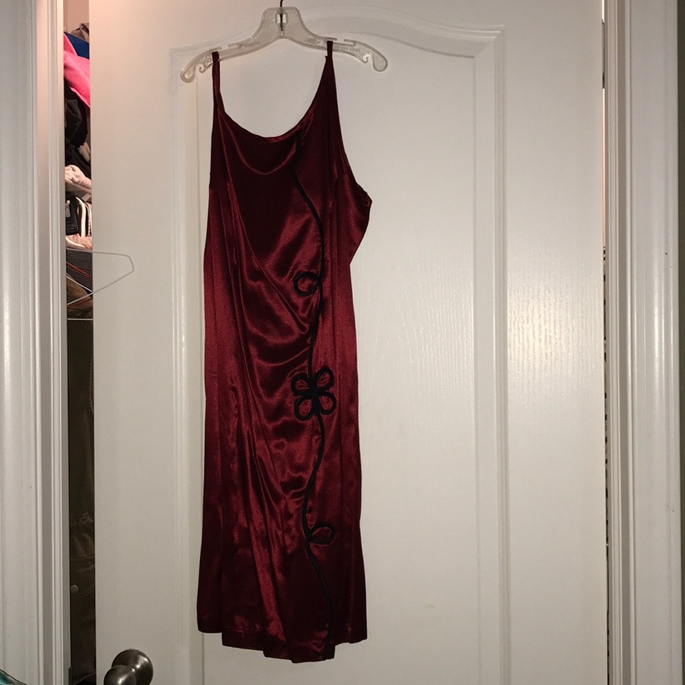 Beautiful silk type mini dress